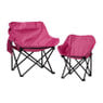 Campingstoel kids compact - roze - 50x50x40cm