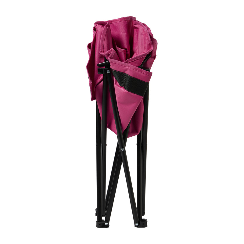 Campingstoel compact - roze - 65x52x55 cm