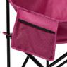 Campingstoel compact - roze - 65x52x55 cm