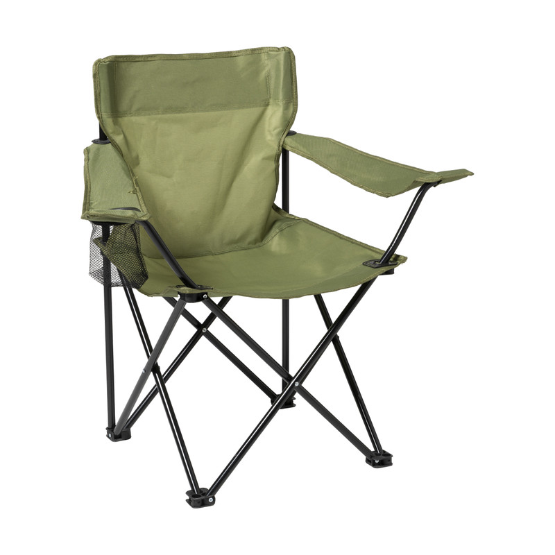 Campingstoel opvouwbaar - groen - 80x75x50 cm