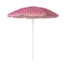 Strandparasol zonnetjes - roze/oranje - ø160x180 cm