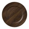 Onderbord houtlook - bruin - ø33x1.5 cm