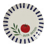 Dinerbord tomaat - blauw/rood - ø26.5x2 cm