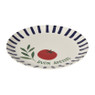 Dinerbord tomaat - blauw/rood - ø26.5x2 cm