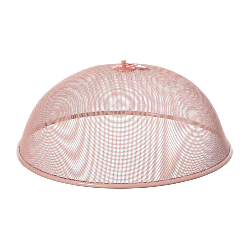 Foodcover rond - roze - ø35 cm