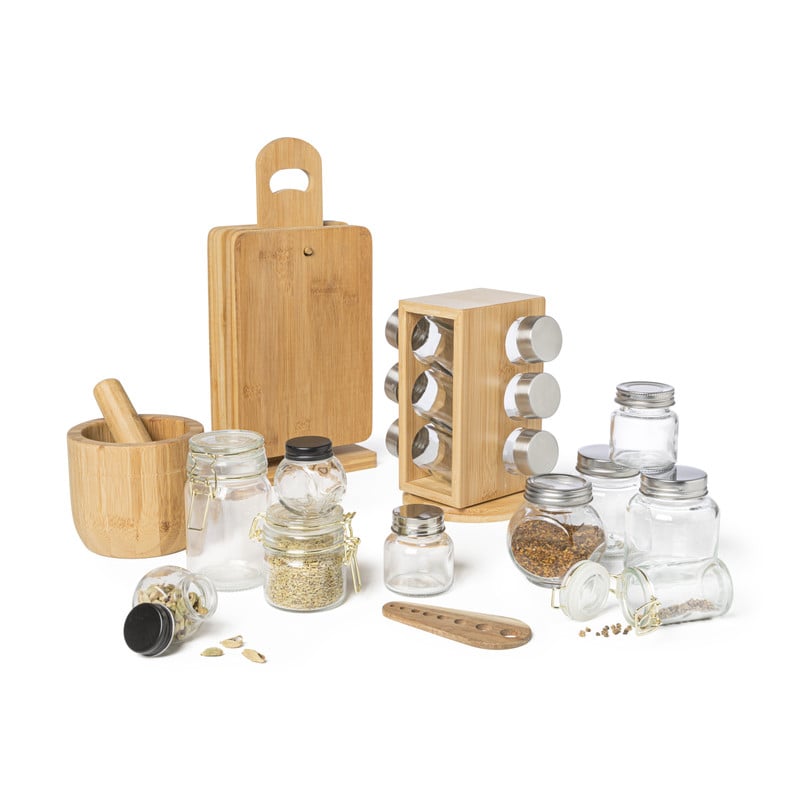 Kruidenpot mini - zwart - glas