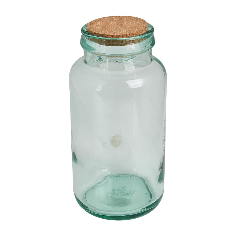 Voorraadpot - gerycled glas - 17x33 cm 