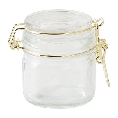 Voorraadpotje - goudkleurig - 100 ml