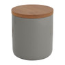 Voorraadpot bamboe - grijs - 600 ml 