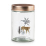 Opbergpot zebra/panter - diverse varianten - 1,2 L