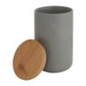 Voorraadpot bamboe - grijs - 900 ml 