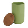 Voorraadpotpot bamboe - groen - 900 ml 