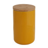 Voorraadpot bamboe - geel - 900 ml 