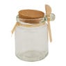 Voorraadpot - kurk en lepeltje - 200 ml