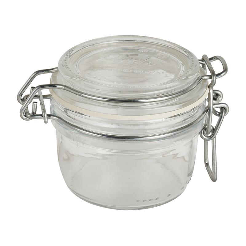 Voorraadpot Fido met klemdeksel - 125 ml 