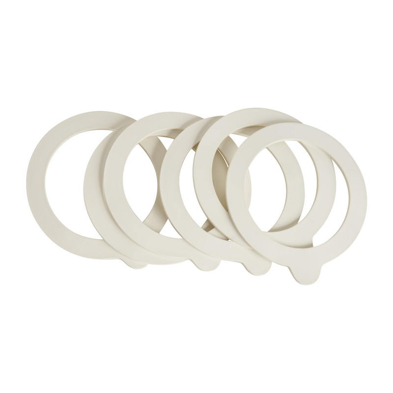 Ringen voor weckpot - set van 6 - ø9 cm