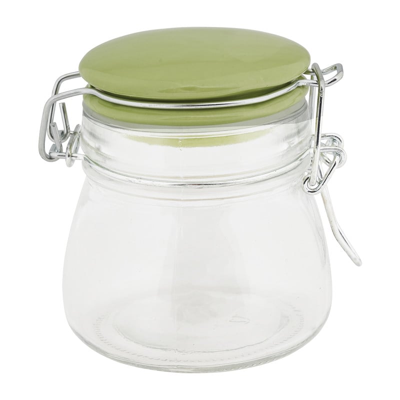 Weckpot met gekleurde deksel - 150 ml