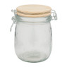 Weckpot met houten deksel - 0.75 L