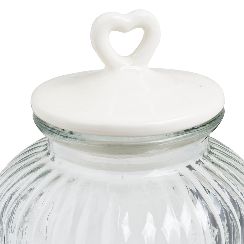 Snoeppot met hartje - 2.7 liter