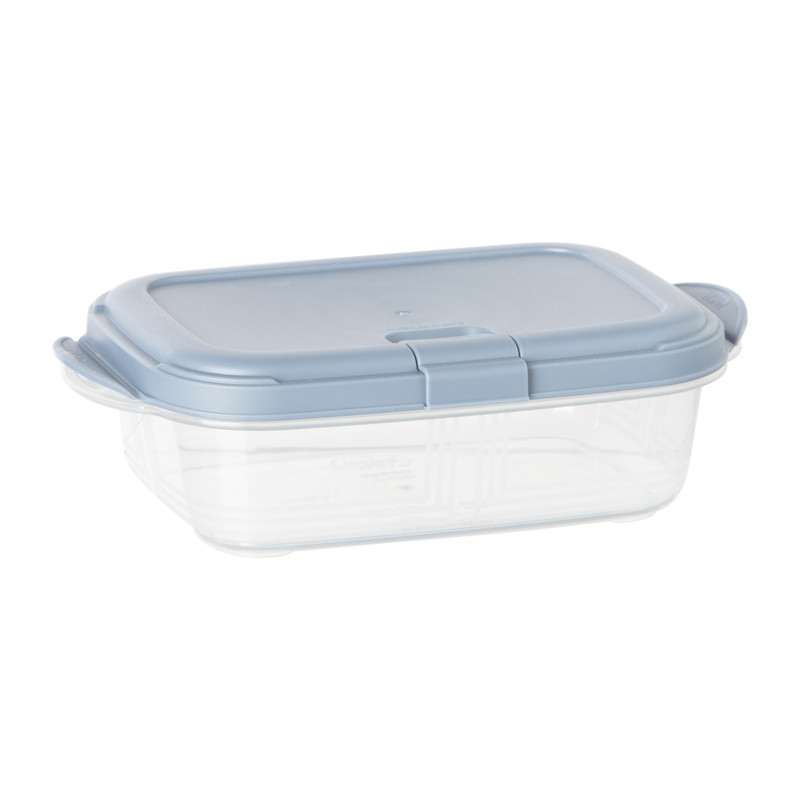 Push up bewaardoos - 400 ml - blauw