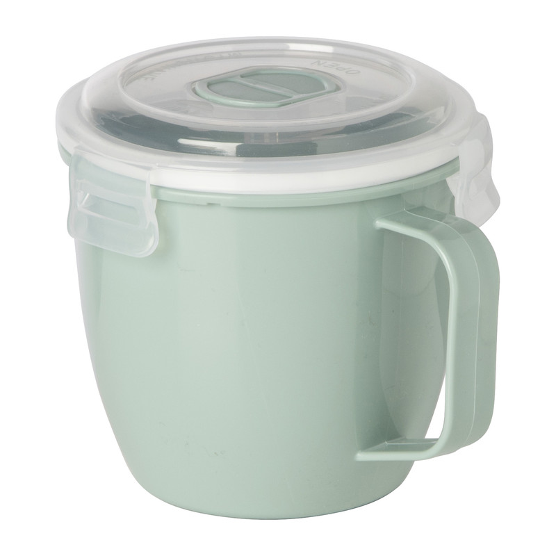 Soepbakje voor magnetron - 620 ml - groen