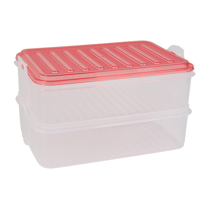 Opbergdoos 3-delig Alpina - 23x15,5x12,5 cm