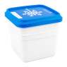 Diepvriesdoosjes L - blauw/wit - set van 3
