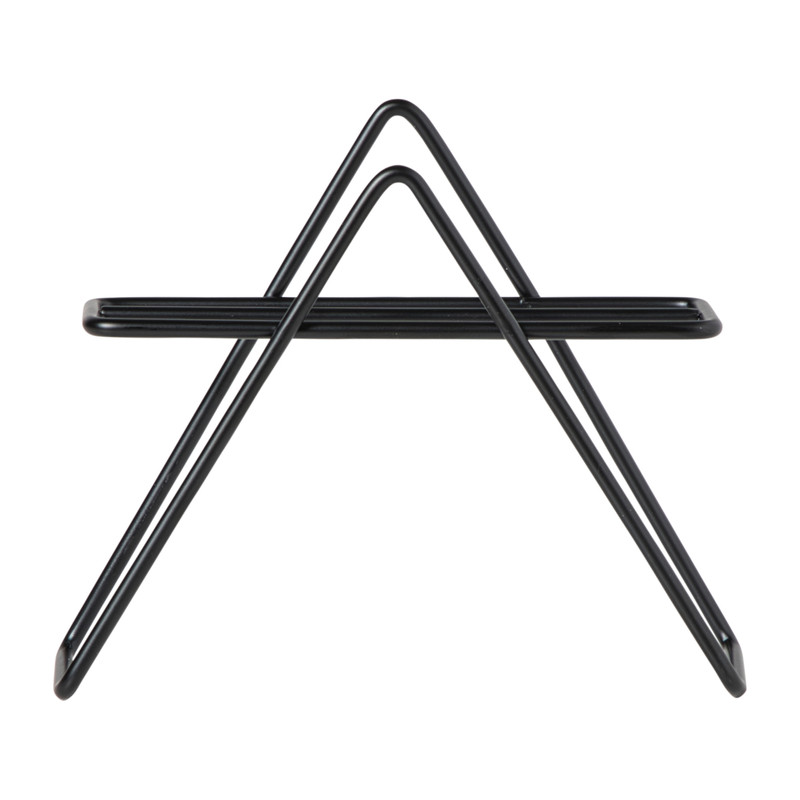 Koffiefilter rekje - zwart - 11x13x4.7 cm