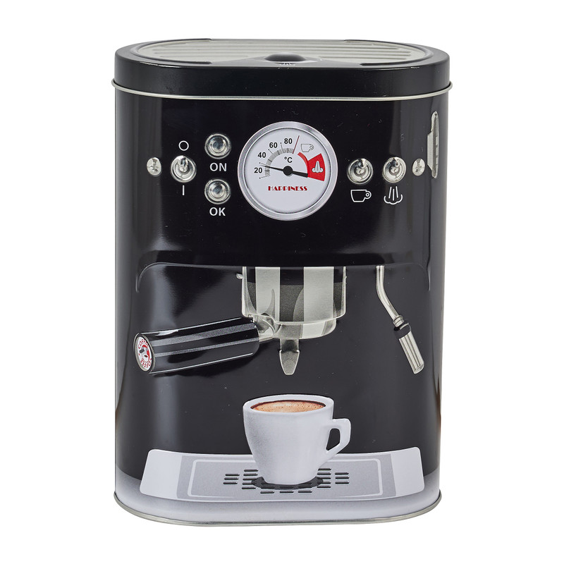 Koffieblik - 13.5x7.5x19 cm 