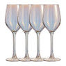 Wijnglazen goud - 35 cl - set van 4