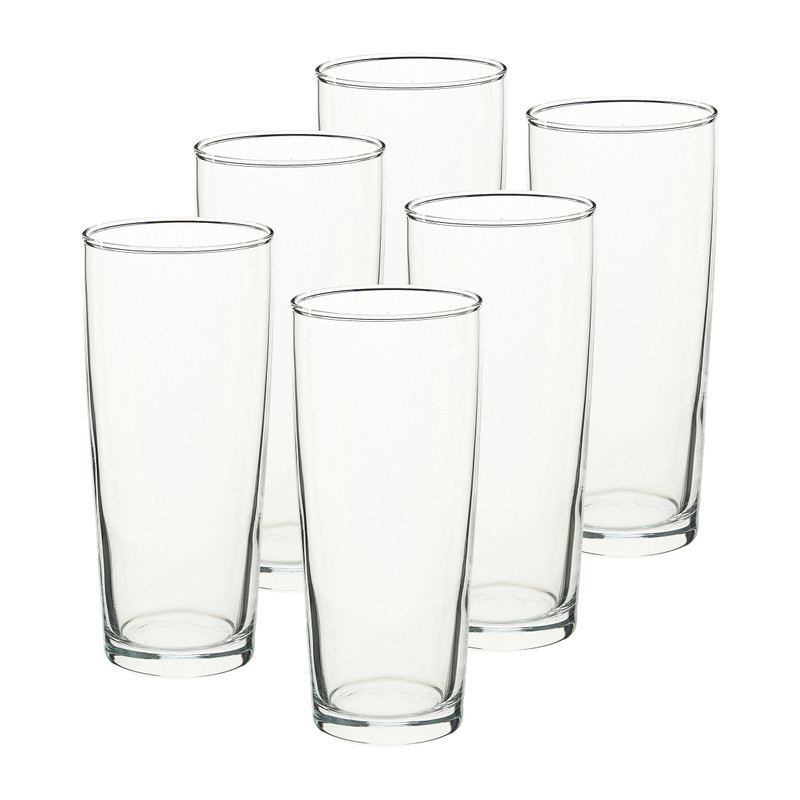 Fluitjes glazen - 23 cl - set van 6
