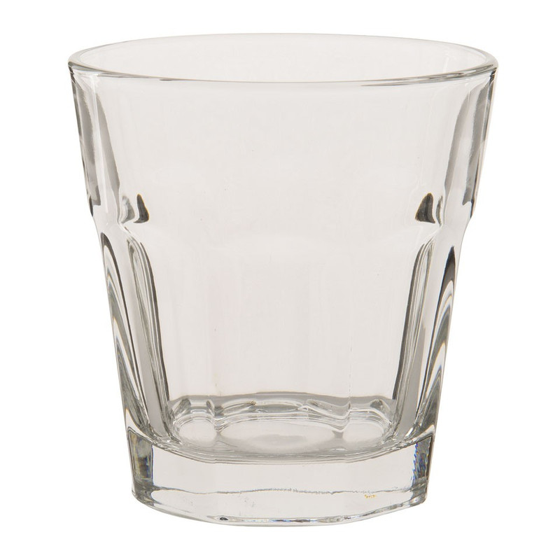 Glas met facetten - 260 ml
