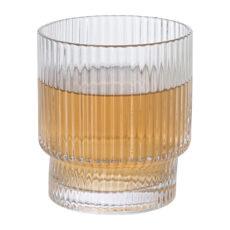 Drinkglas Lijn - glas - ø8.7x13.1 cm