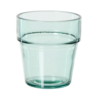 Glas groot - transparant - ø10x11 cm