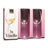 Wijnglas Vinello - 39 cl - set van 3