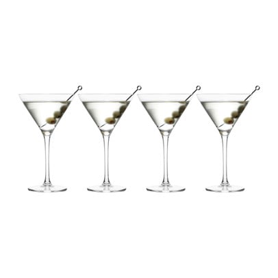 Martini glazen royal leerdam - 260 ml - set van 4