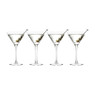 Martini glazen royal leerdam - 260 ml - set van 4