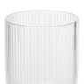 Waterglas ribbel - glas - 300 ml
