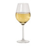 Wijnglas plisse groot - transparant - 500 ml