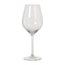 Wijnglas plisse groot - transparant - 500 ml