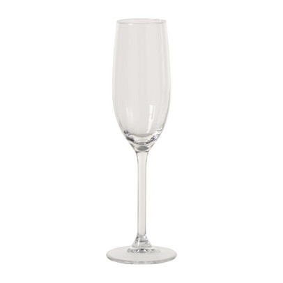 Champagneglas plisse - transparant - 210 ml