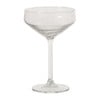 Champagnecoupe plisse - transparant - 290 ml