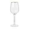 Wijnglas met gouden rand - 45 cl 