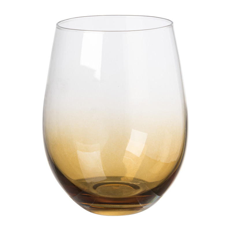 Waterglas Amber - glas - 450 ml