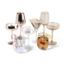 Waterglas regenboog - glas - 450 ml