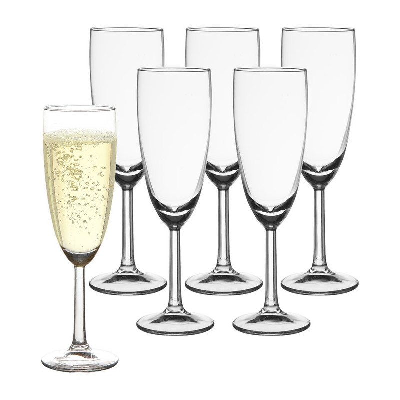 Intuïtie Vervreemding Hervat Champagneglas - 16 cl - set van 6 | Xenos