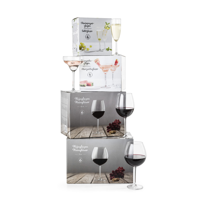 Champagneglas - 16 cl - set van 6