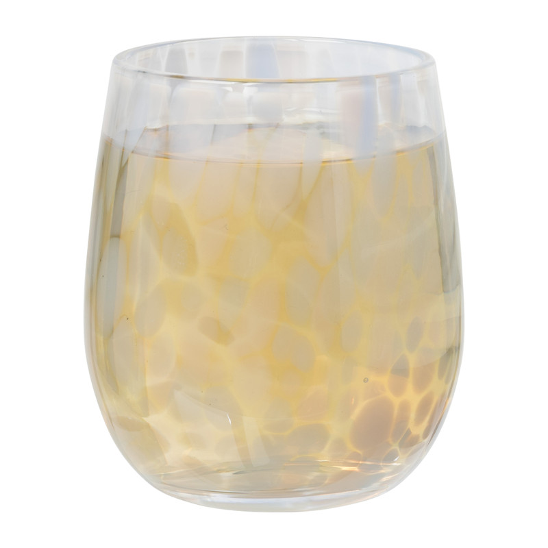 Drinkglas - lila - ø7x9.5 cm