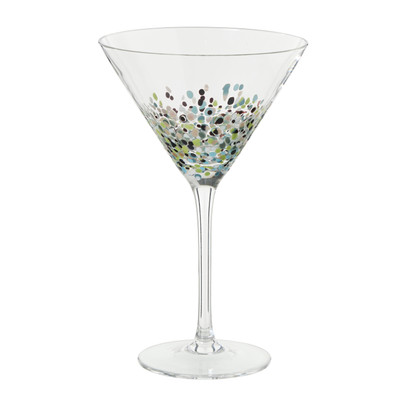 Martini glas stippen - transparant - 200 ml