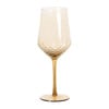 Wijnglas relief - bruin - 480 ml